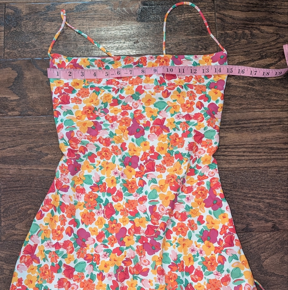 NWT Princess Polly Celena Rainbow Floral Mini Dress - Picture 8 of 9